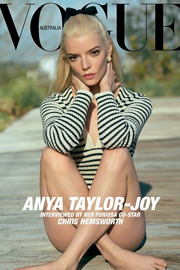 Anya Taylor-Joy: Sensual Goddess Unveiled in Vogue Australia by Josh Olins