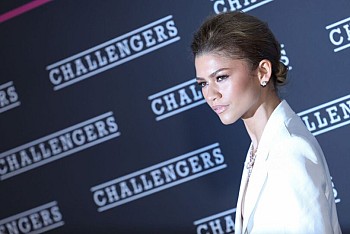 Zendaya Turns Heads with Braless Glamour at ‘Challengers’ Premiere in Rome