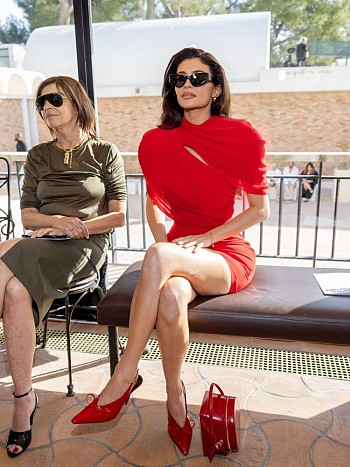 Legs for Days: Kylie Jenner Stuns in Provocative Red Dress at Jacquemus’ Fashion Show