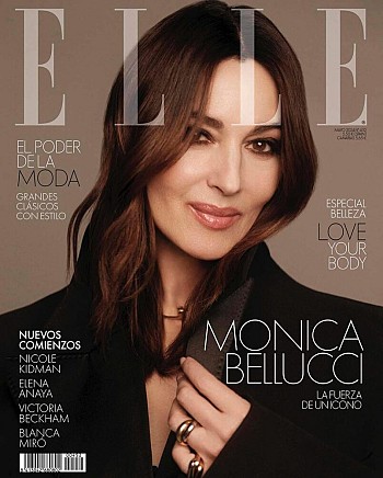 Monica Bellucci’s Sexy Elle España Spread: Mesmerizing Cleavage and Perfect Breasts Unveiled!