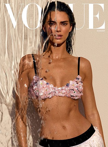 Braless Beauty: Kendall Jenner Stuns in Vogue US Summer Issue 2024 Pictorial